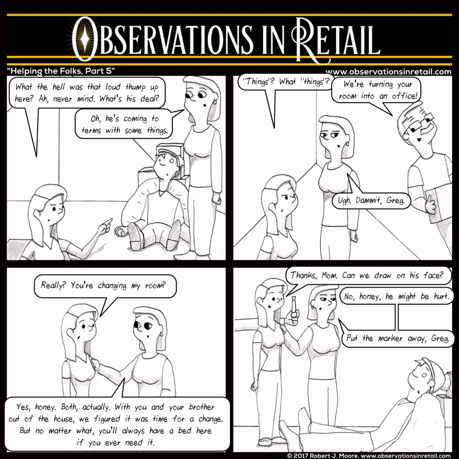 Helping the Folks Part 5 (Completed)