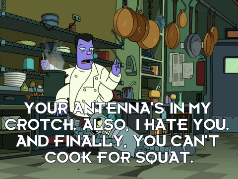 I Hate You (Elzar, Futurama).gif