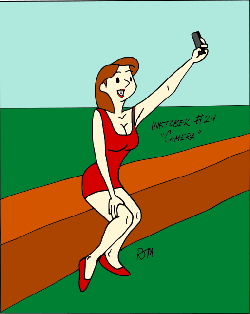 Inktober 2018 #24 (Color Background)